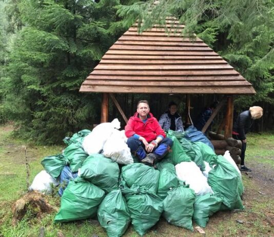 На Говерлі та Петросі активісти прибирали сміття